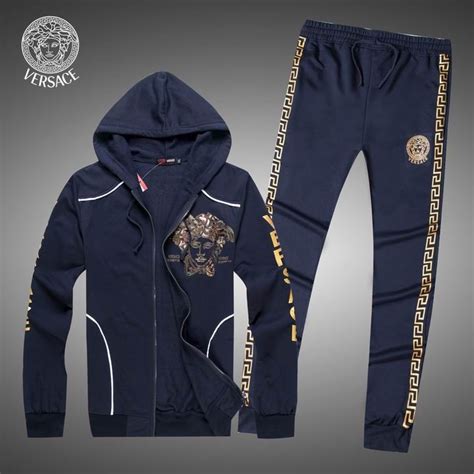 versace men's sweatsuit